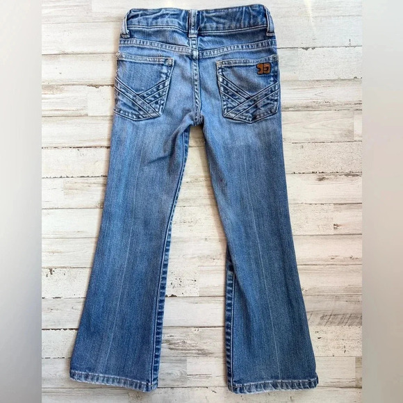 Joe's Jeans Girls Size 5 Bootcut Denim Blue Jeans Classic Five-Pocket Design - Picture 3 of 11